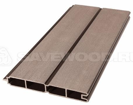 Заборный профиль из ДПК Savewood SW Agger матовый терракот купить в Зеленодольске