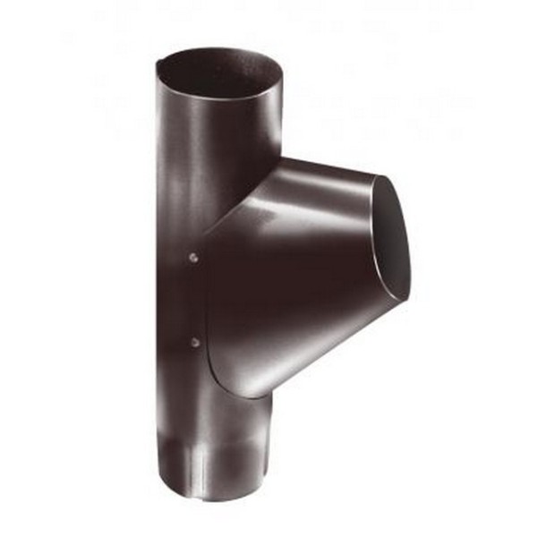 Водосток Grand Line 125x90 – Тройник RAL 8017 купить в Зеленодольске