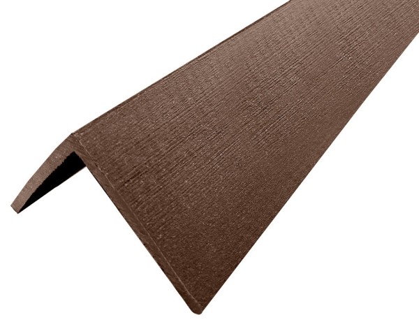 Уголок ДПК для сайдинга 70x70x3000мм Коричневый купить в Зеленодольске