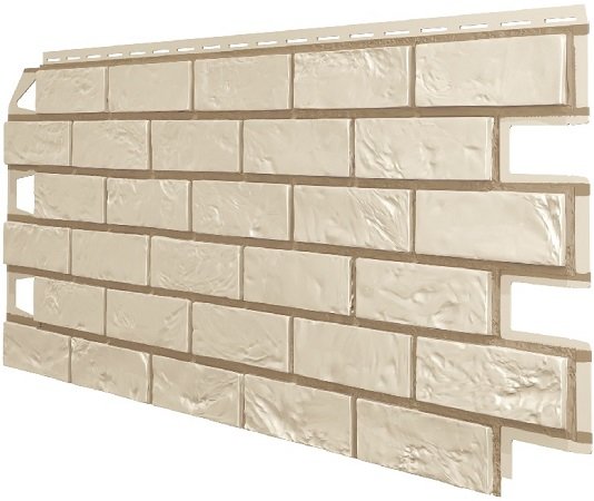 Фасадная панель VOX Vilo Brick Слоновая кость купить в Зеленодольске