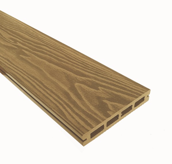 Террасная доска из ДПК Terrapol Смарт 3D Пустотелая с пазом Дуб Севилья купить в Зеленодольске