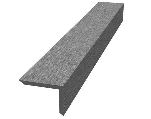 Уголок ДПК для террасной доски NauticPrime, 60x40x2900мм Тёмно-серый купить в Зеленодольске