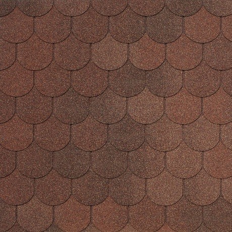 Гибкая черепица Tegola ASSISI terracotta 420 купить в Зеленодольске