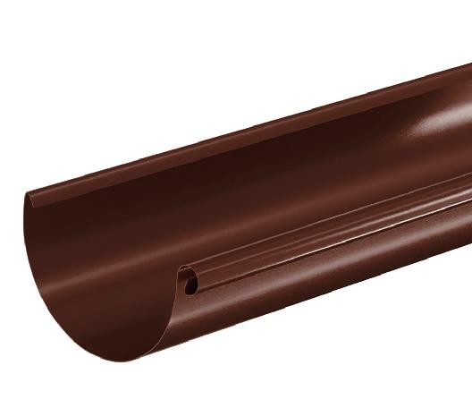 Водосток Aquasistem, система 125x90 - Водосточный желоб 3.00м RAL 8017 Коричневый купить в Зеленодольске