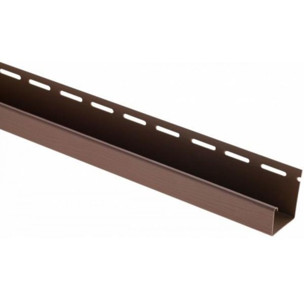 J-профиль Люкс Крашенный, T-15, ВН, Тёмный Орех купить в Зеленодольске