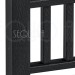 Комплект крышка/юбка для столба SEQUOIA BLACK купить в Зеленодольске