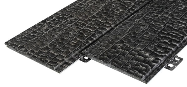 Фиброцементные панели FCSPRO Decor Wood Click Угольное купить в Зеленодольске