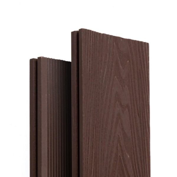 Террасная доска Ecodecking Экстра 3D полнотелая Венге купить в Зеленодольске