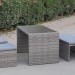 Диван-Трансформер AFINA плетеный из иск. ротанга S330G-W78 Grey купить в Зеленодольске