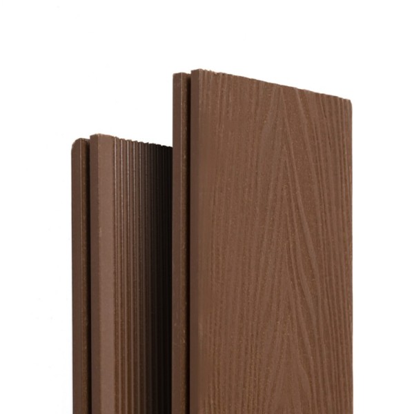 Террасная доска Ecodecking Экстра 3D полнотелая Шоколад купить в Зеленодольске