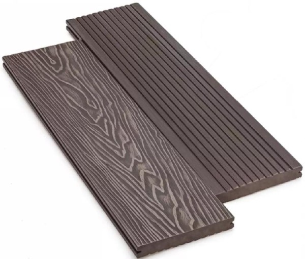 Террасная доска ДПК Deckart Monolit 3D Венге купить в Зеленодольске