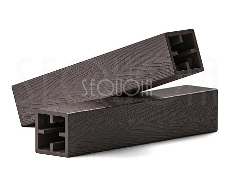 Столб SEQUOIA Evolution 3D WOOD BROWN купить в Зеленодольске