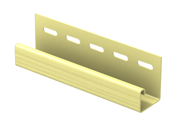 J-планка Ю-пласт Классика кремовая купить в Зеленодольске