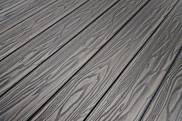 Террасная доска из ДПК Terrapol Смарт 3D Полнотелая с пазом Черное дерево купить в Зеленодольске