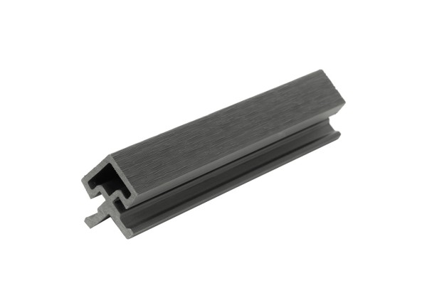 Угол внешний для фасадной панели co-extrusion, grey dark купить в Зеленодольске