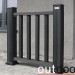 Ограждение из ДПК Outdoor Классик 3D STORM чёрный купить в Зеленодольске