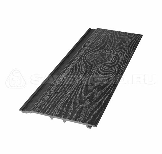 Сайдинг из дпк savewood sw-cedrus тангенциальный распил черный купить в Зеленодольске