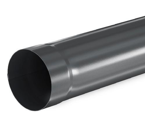 Водосток Aquasistem, система 150/100 - Труба водосточная 1.00м RAL 7024 Тёмно-серый купить в Зеленодольске