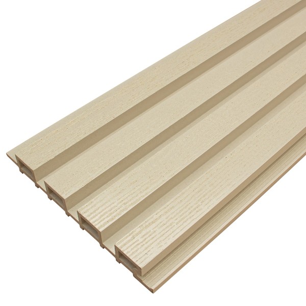Фасадная доска из ДПК Faynag Wood Рейка Слоновая кость купить в Зеленодольске