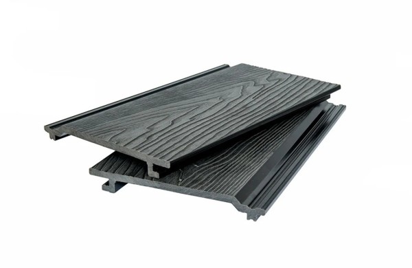 Фасадная доска 3D WOOD BRUSHING, чёрный купить в Зеленодольске