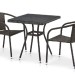 Комплект плетеной мебели AFINA из иск. ротанга T282BNT/Y137C-W53 Brown 2Pcs купить в Зеленодольске