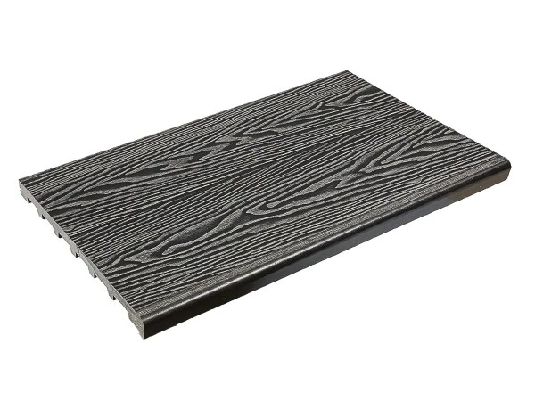 Ступень полнотелая из ДПК Deckart Step 3D Графит купить в Зеленодольске