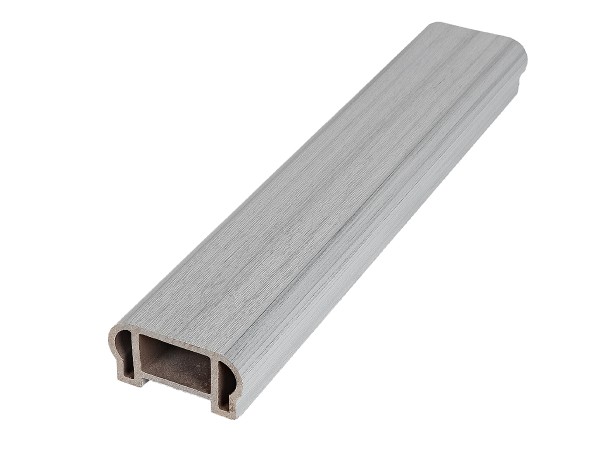 Перила верхнее фигурное Woodvex Co-Extrusion Серый купить в Зеленодольске