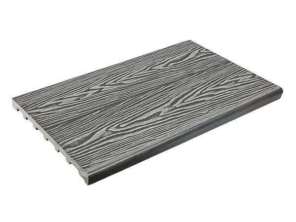 Ступень полнотелая из ДПК Deckart Step 3D Серый купить в Зеленодольске