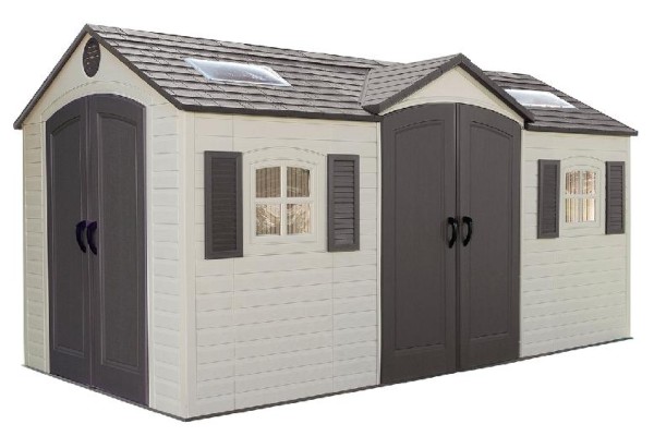 Сарай пластиковый LifeTime 15x8 DD купить в Зеленодольске