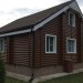 Сайдинг "blockhouse" под бревно, Акриловый Премиум ВН-01, орех тёмный купить в Зеленодольске