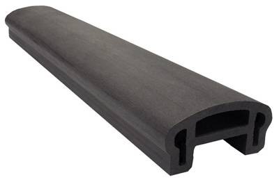 Перила вехнее фигурное Woodvex Select Графит купить в Зеленодольске