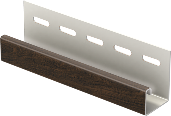 J-планка к Софиту PRO Тёмный орех купить в Зеленодольске