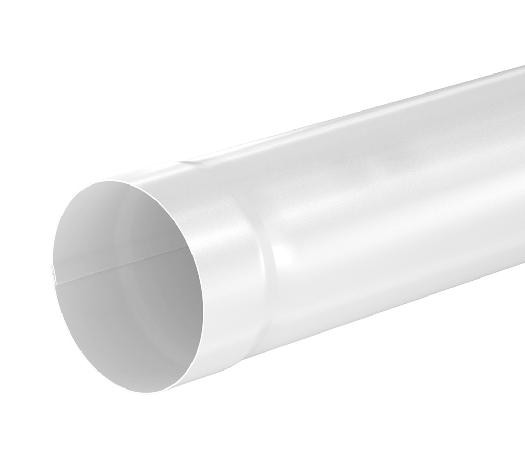 Водосток Aquasistem, система 150/100 - Труба водосточная 3.00м RAL 9003 Белый купить в Зеленодольске