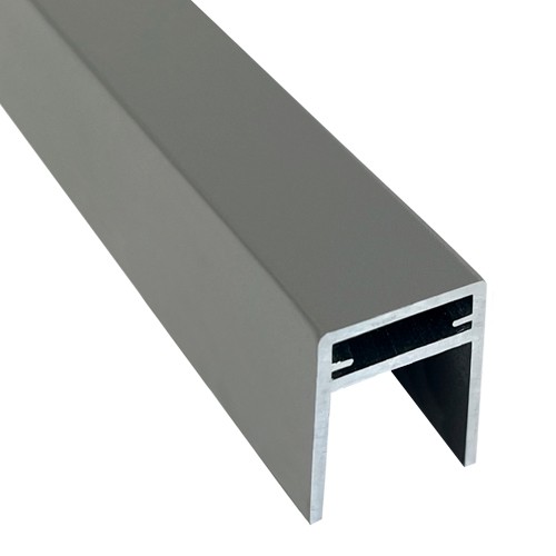 П-профиль Алюминиевый EasyDecking 35x25 Серый купить в Зеленодольске