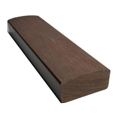Лавочный брус Ecodecking Некст полнотелый брашированный 70х35 шоколад купить в Зеленодольске