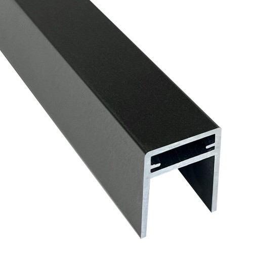 П-профиль Алюминиевый EasyDecking 35x25 Черное дерево купить в Зеленодольске