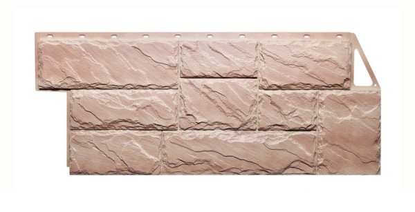 Фасайдинг Серия «Камень крупный» Терракотовый купить в Зеленодольске