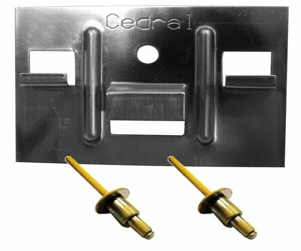 КЛЯММЕР + ЗАКЛЁПКА ДЛЯ CEDRAL CLICK 250 ШТ купить в Зеленодольске