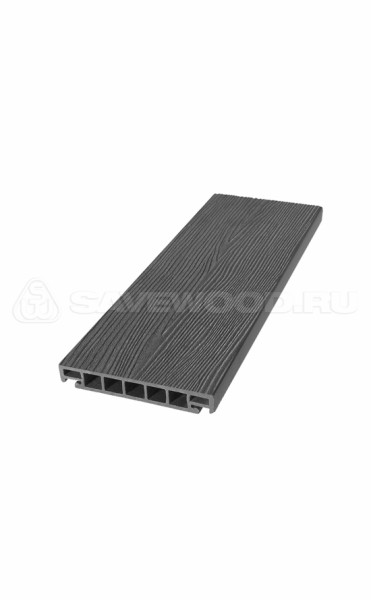Террасная доска из ДПК SW Salix (S) (R) графит купить в Зеленодольске