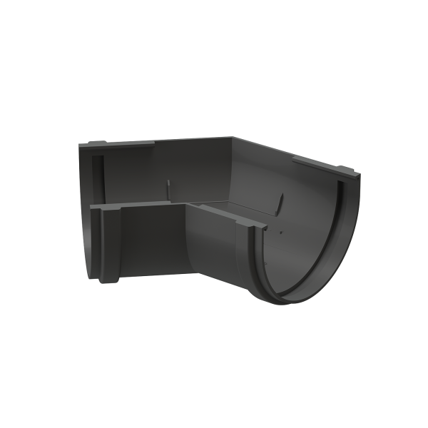 Угол желоба 135˚ Docke Premium Графит купить в Зеленодольске