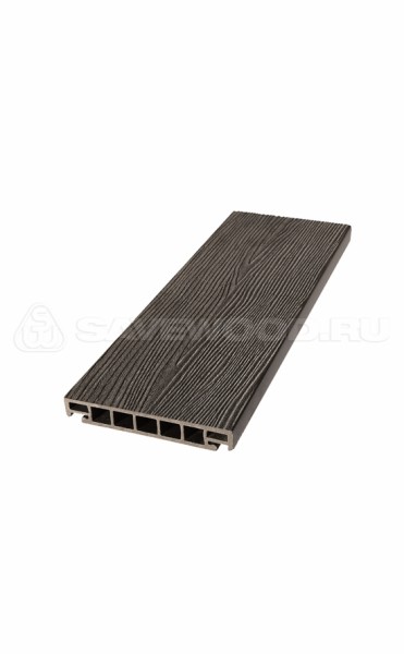 Террасная доска из ДПК SW Salix (S) (R) темно-коричневый купить в Зеленодольске