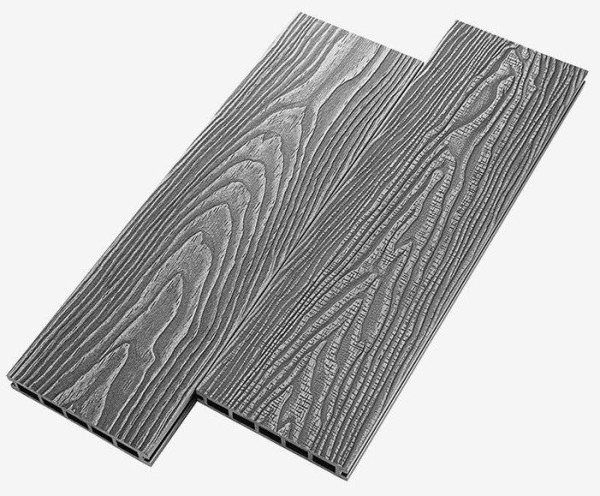 Террасная доска из ДПК RusDecking Unodeck Vintage - Серый купить в Зеленодольске