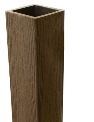 Столб опорный Woodvex Co-Extrusion Кофе купить в Зеленодольске