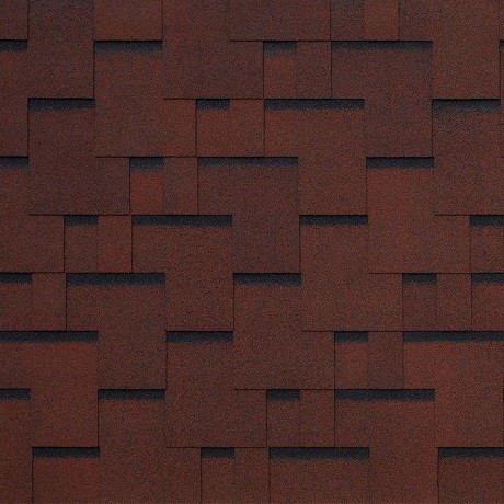 Гибкая черепица Tegola SAN REMO rosso 402 купить в Зеленодольске