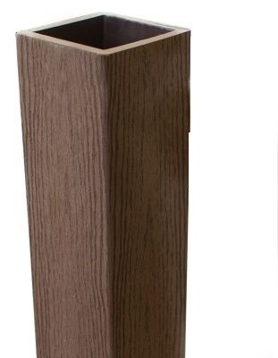 Столб опорный Woodvex Co-Extrusion Темно - Коричневый купить в Зеленодольске